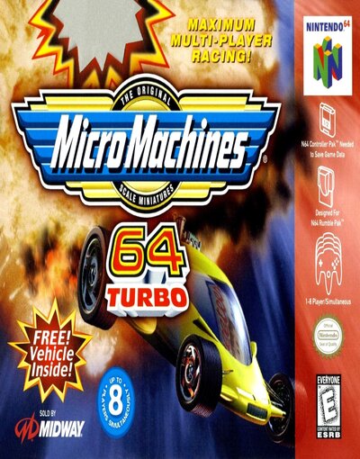 Micro Machines 64 Turbo
