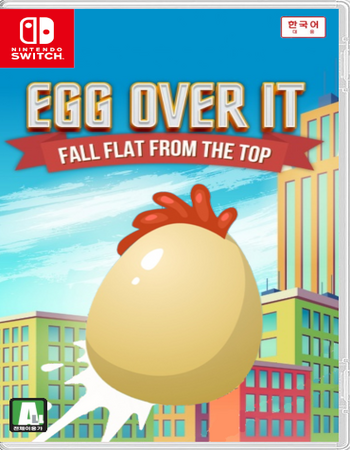 Egg Over It: Fall Flat from the Top