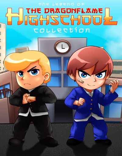 The Legend of the Dragonflame Highschool Collection