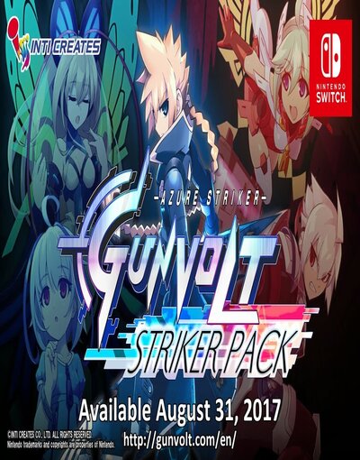 Armed Blue Gunvolt Striker Pack 