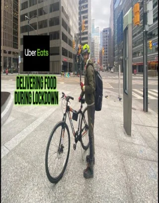 Bike Courier: Bistro Express Delivery
