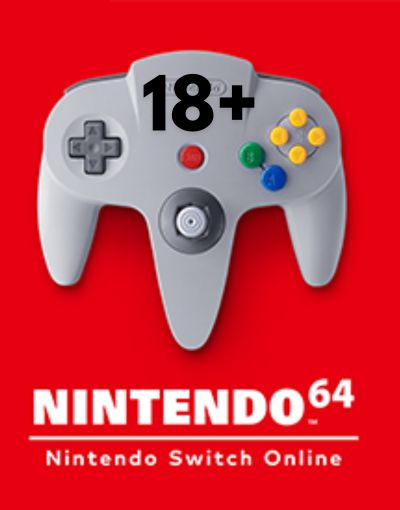 NINTENDO 64 Nintendo Switch Online 18+