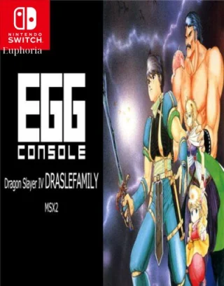 EGGCONSOLE Dragon Slayer IV DRASLEFAMILY MSX2
