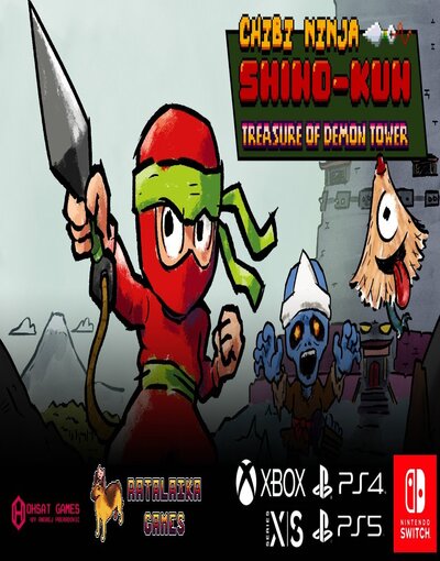 Chibi Ninja Shino kun Treasure of Demon Tower
