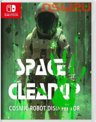 Space CleanUp Cosmic Robot Disinfector