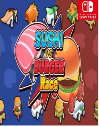 SUSHI vs BURGER Race